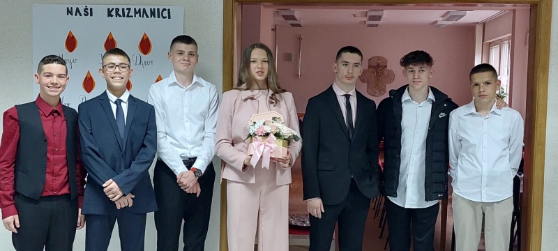 Sedam darova Duha Svetoga za sedmero krizmanika