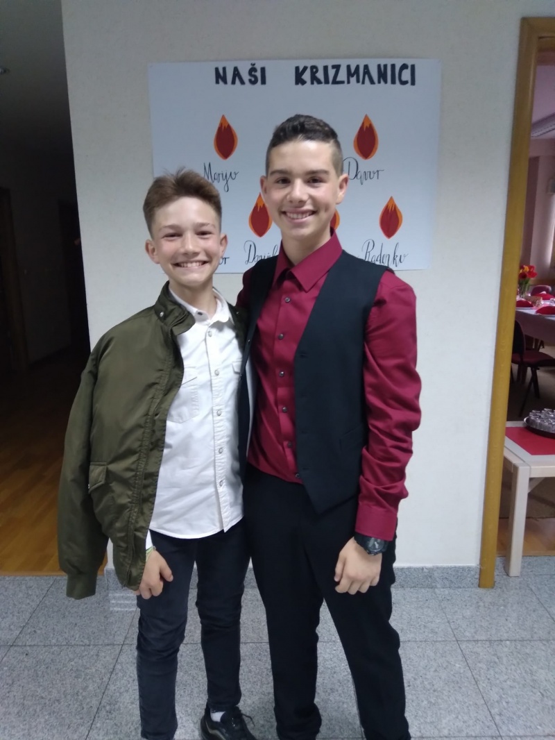 Sedam darova Duha Svetoga za sedmero krizmanika